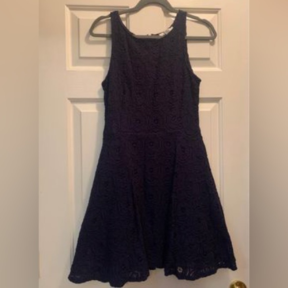 B.B. Dakota Blue Lace Dress